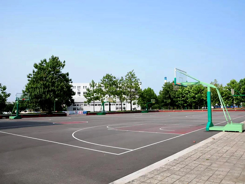 室外篮球场地面材料